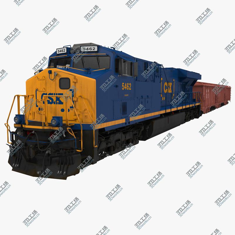 images/goods_img/20210113/Train ES40DC CSX Blue and Covered Hopper Car/1.jpg